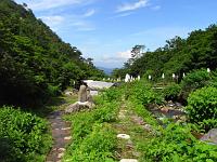  湯殿山神社遠景